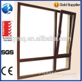 aluminum thermal break tilt and turn window with fixed panes